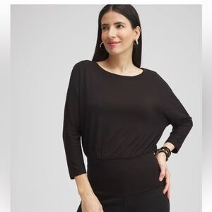 Chico’s Touch of Cool Banded Top